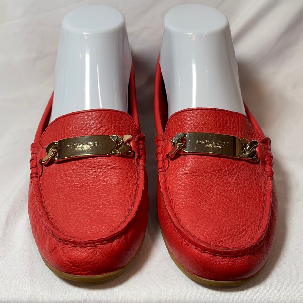 Coach ‘Olive’ Leather Loafers - EUC